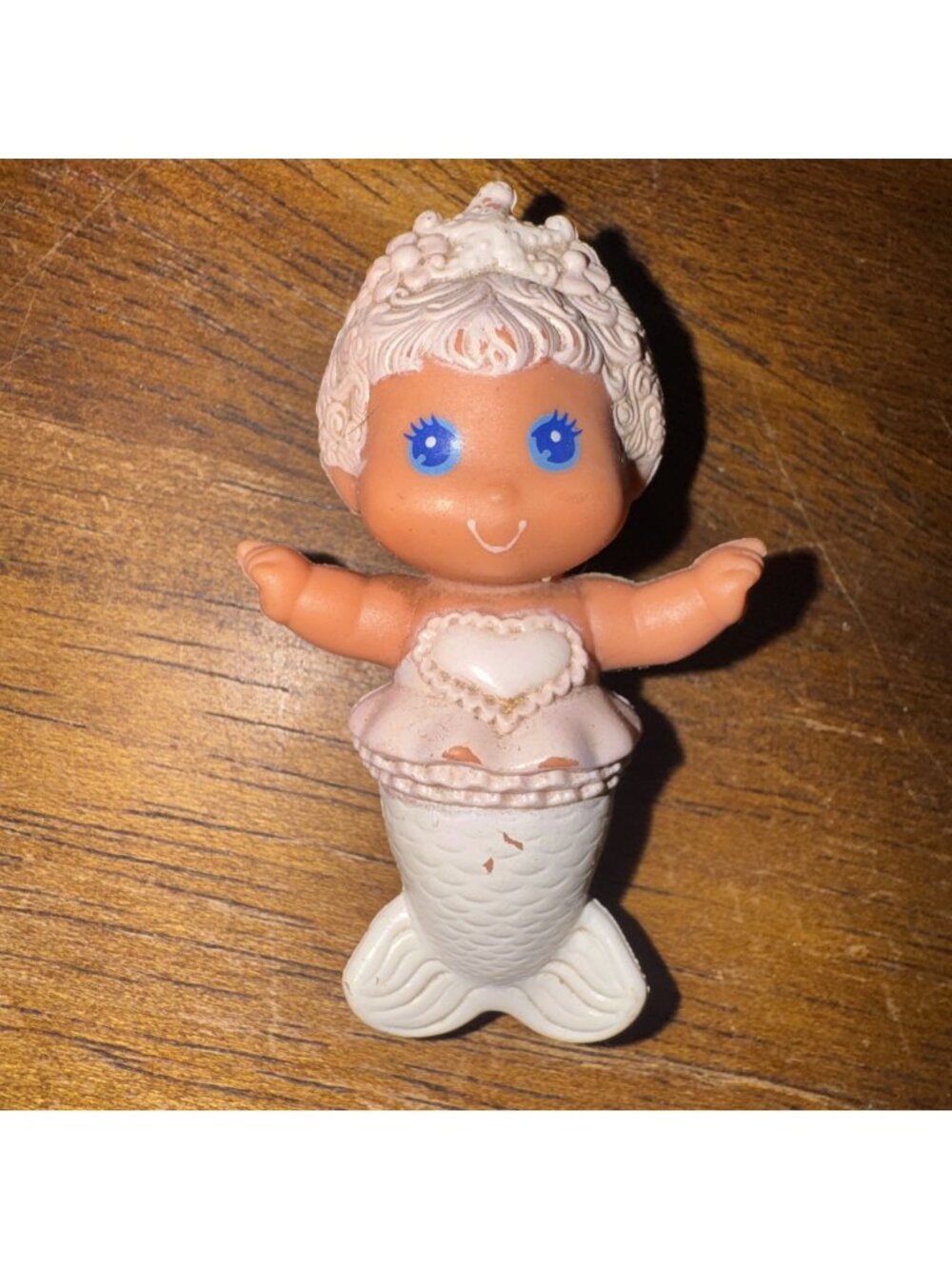 Vintage Kenner Sea Wees Bubble Ballet BABY SWIRL Mermaid Doll 1984 pink